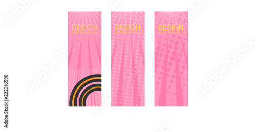 abstract banner for advertising, events and actions
