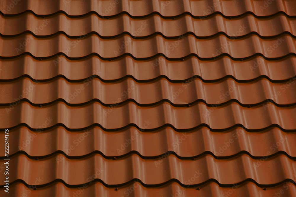 Close-up of roof tiles Close-up of roof tiles