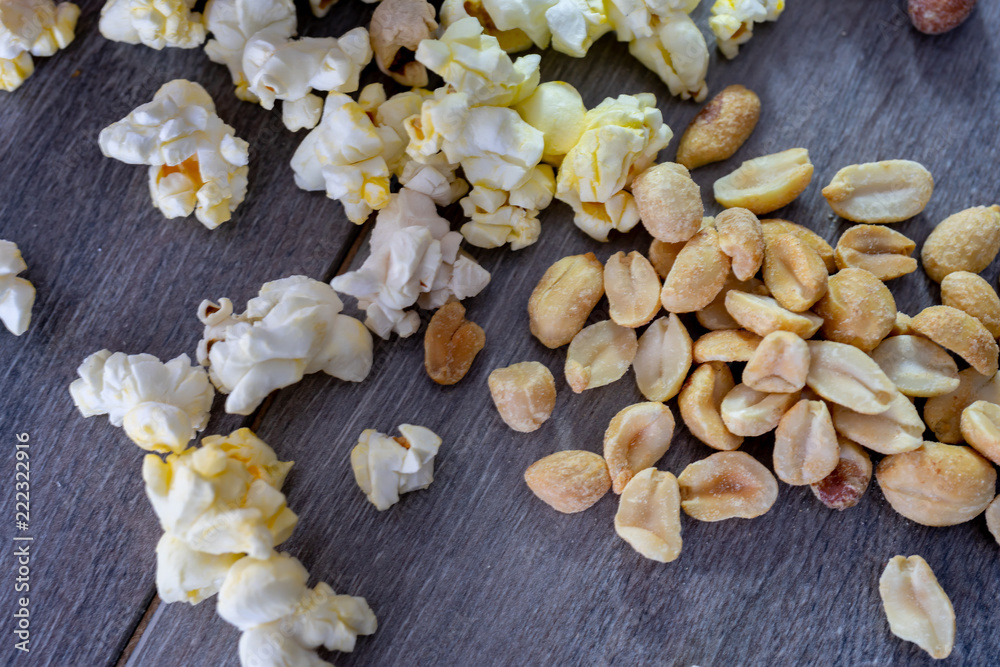 Nigerian Groundnuts and Popcorn - a popular snack Nigerian Groundnuts and Popcorn - a popular snack