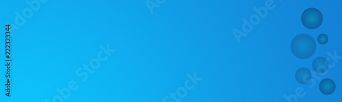 Website element with blue bubbles for page design with modern background div.  Contemporary design.