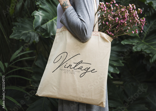 Photos Design space on tote bag