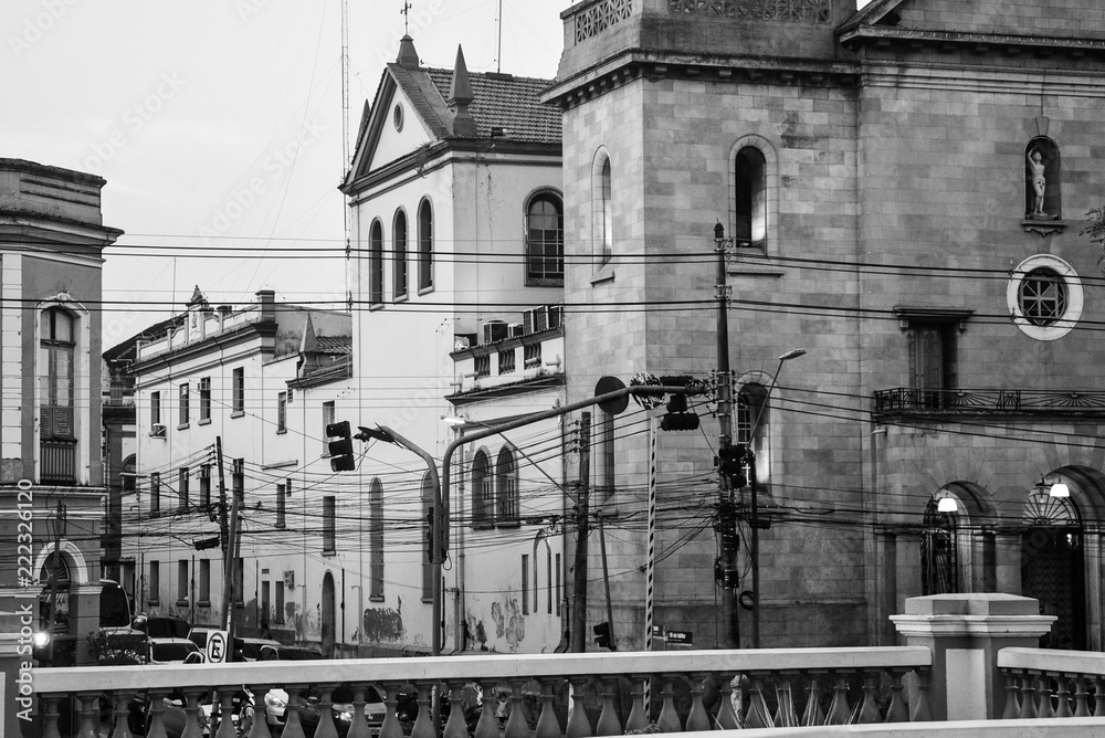 Prédios históricos em Manaus, Brasil