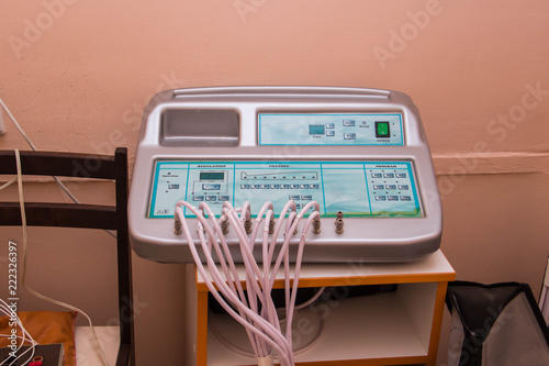 Physiotherapeutic medical apparatus for physiotherapy photo