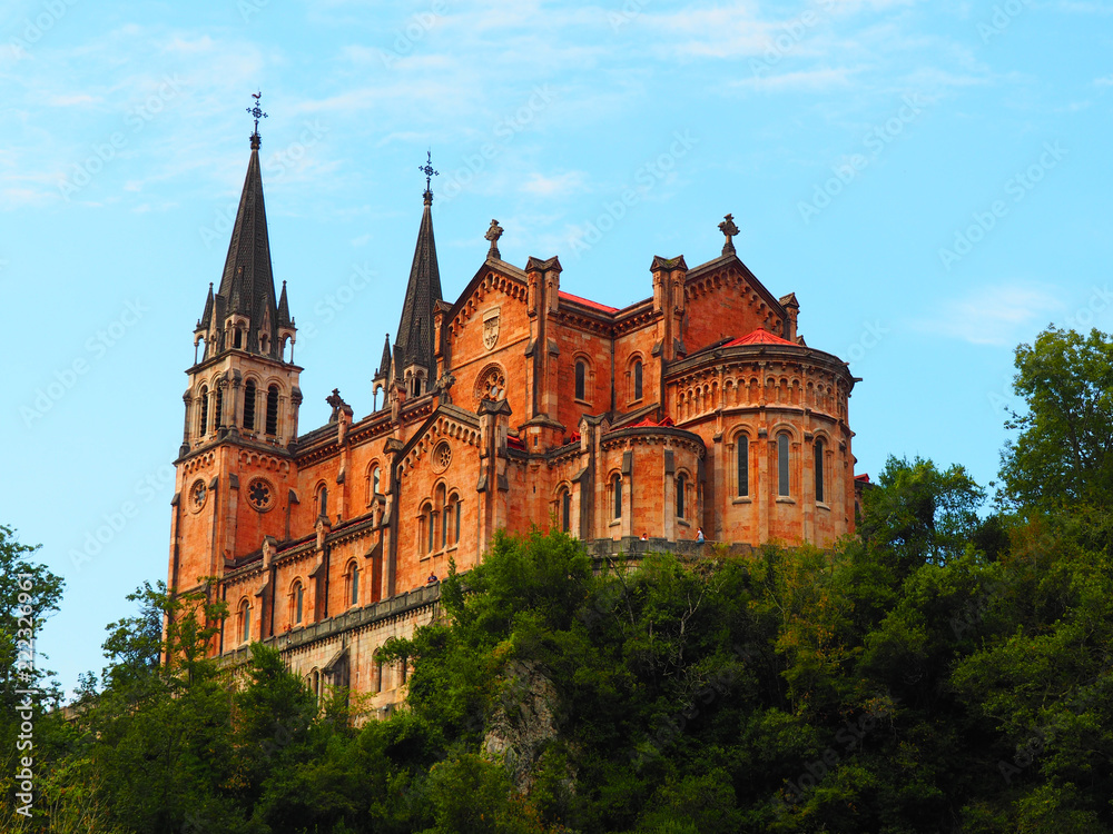 Basilica of Covadonga, Asturias Basilica of Covadonga, Asturias