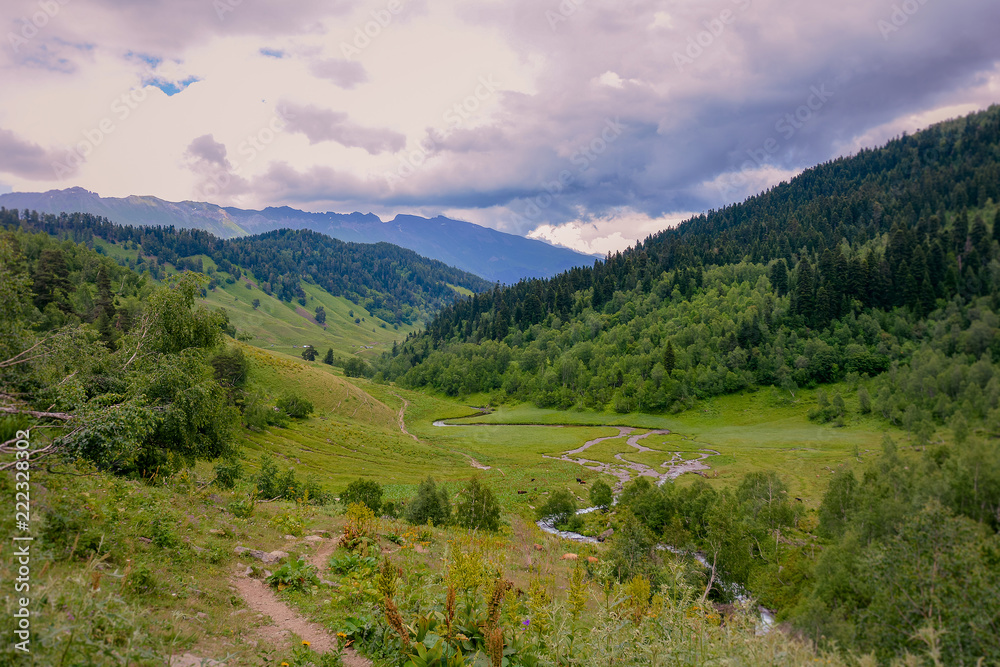 Fototapeta premium the Caucasus Arkhyz