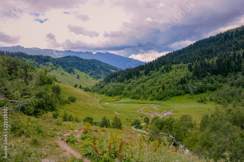 Fototapeta Naklejka Na Ścianę i Meble -  the Caucasus Arkhyz