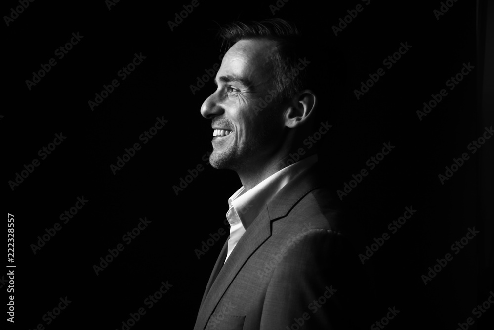 Portrait of a beautiful man Portrait of a beautiful man