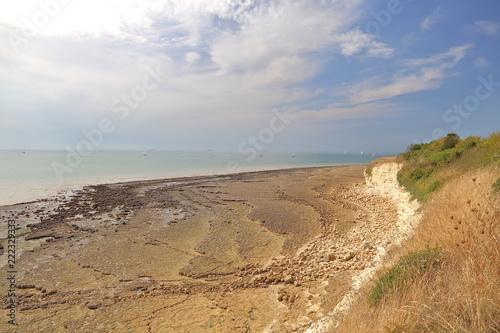 Vue d'une falaise