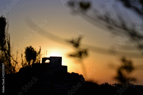 forte al tramonto