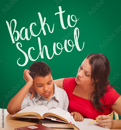 Back To School Written On C...