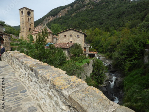 Beget. Pueblo de Girona en Cataluña, España