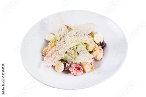 salad with chicken meat