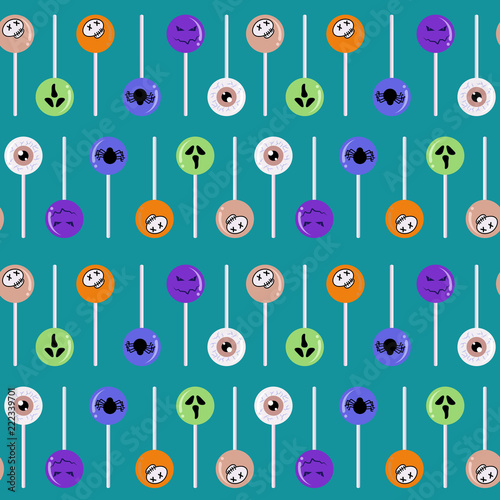 Vector halloween pattern po...