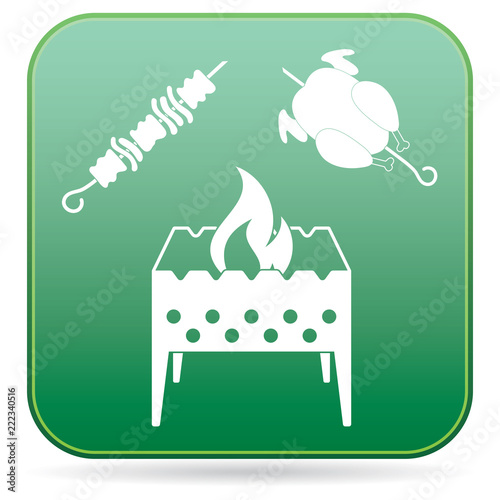 Brazier, kebab and chicken