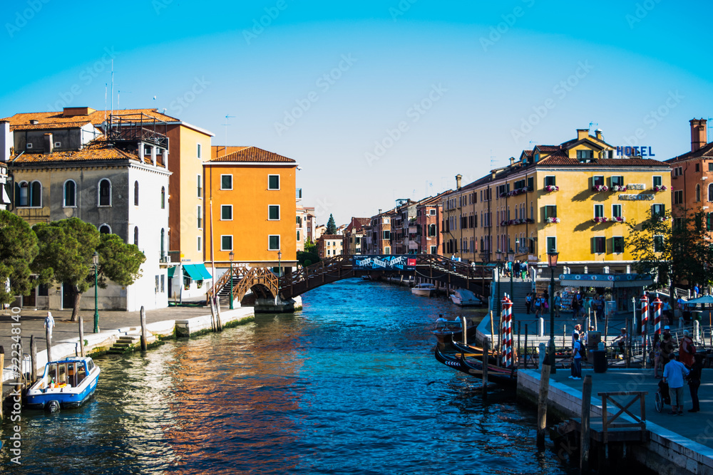 canal in venice italy