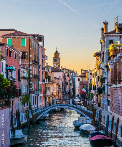 Obraz na płótnie canal in venice w salonie