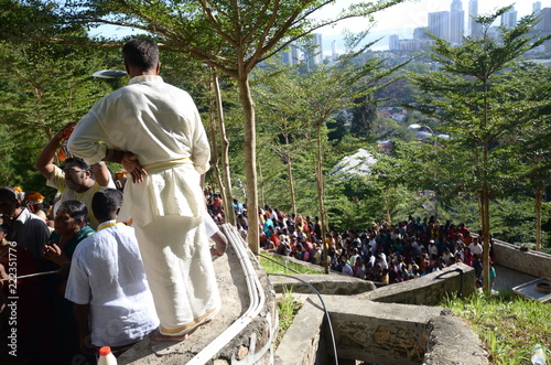 Hindu's devotee celebrate Thaipusam in Penang, Malaysia.