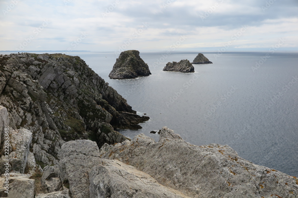 Fototapeta premium Pointe de Penhir bei Camaret-sur-Mer, Bretagne