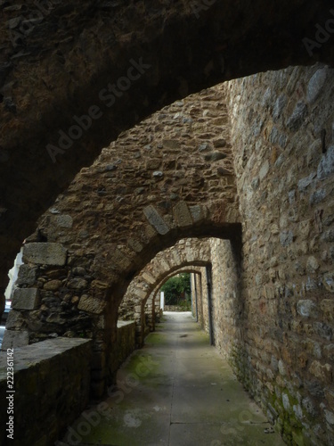 Camprodon. Pueblo medieval de Girona, Cataluña, España © VEOy.com