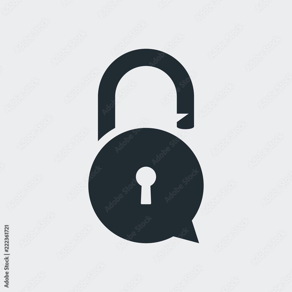 Logotipo conversacion segura en fondo gris Logotipo conversacion segura en fondo gris