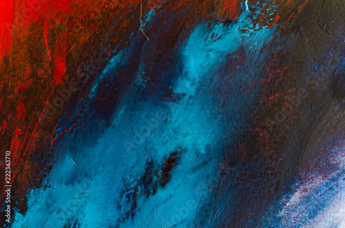 Wallpaper Mural Abstract oil painting background. Oil on canvas texture. Hand dr Torontodigital.ca
