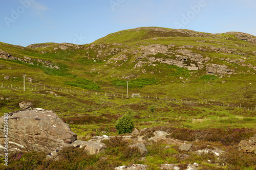 Landscape at Ullapool in Scotland photo