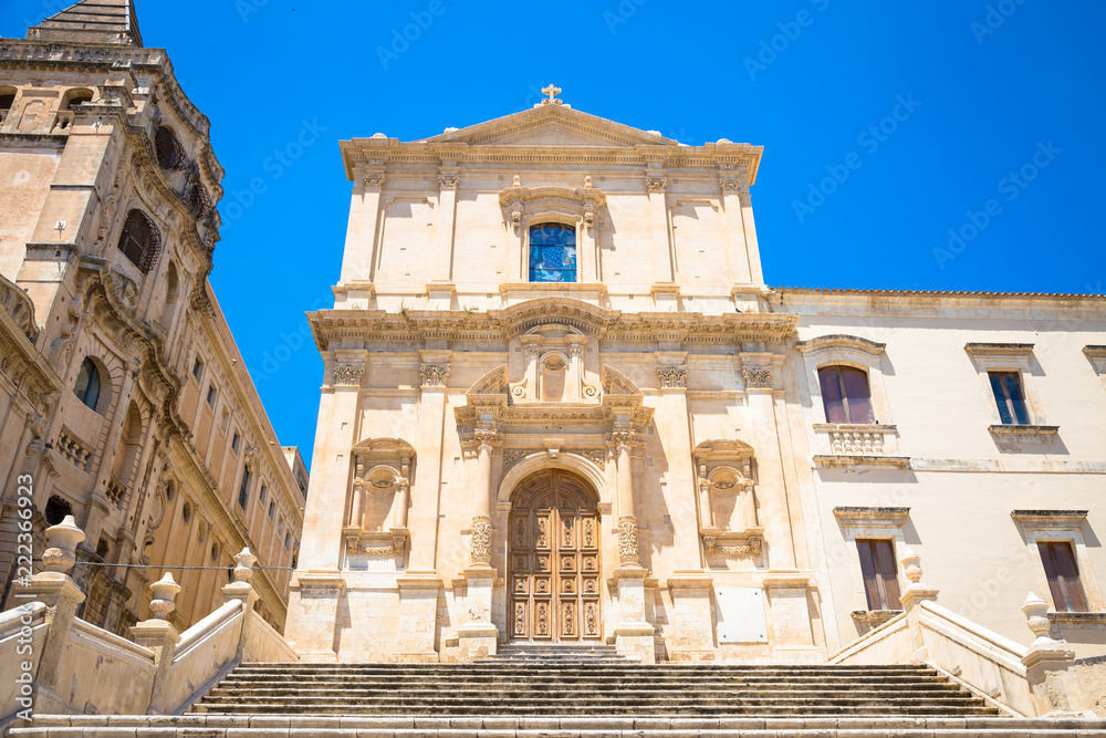 NOTO, ITALY - San Francesco D'Assisi church