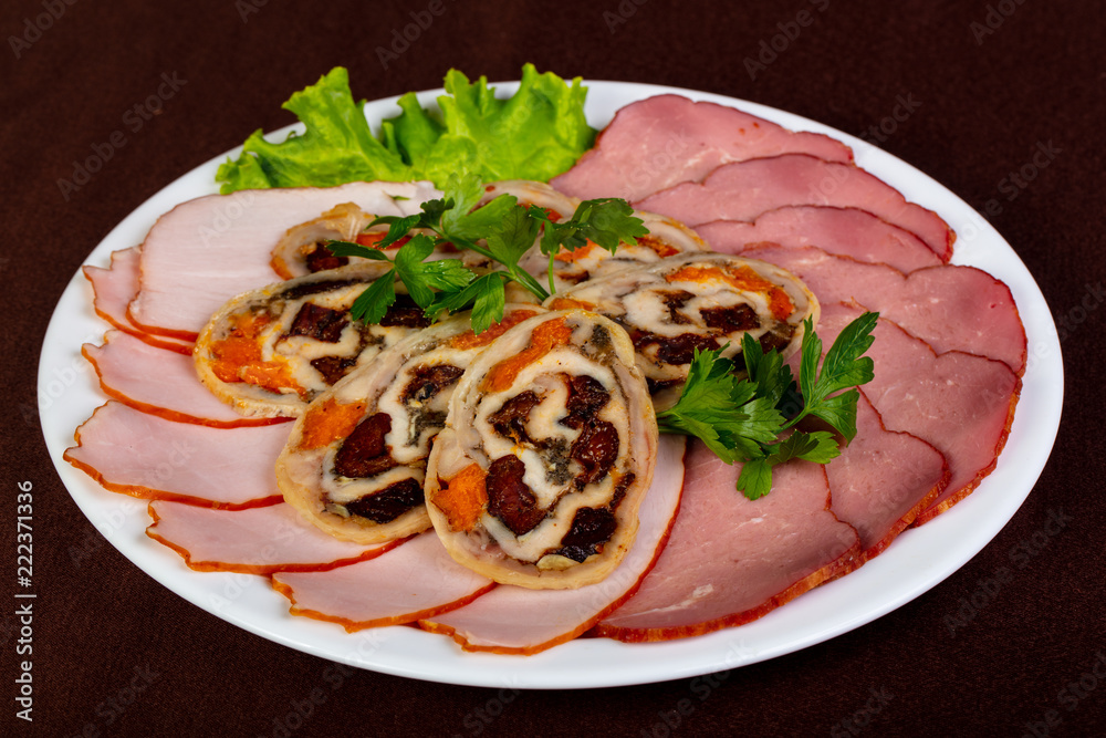 Sausages plate mix Sausages plate mix