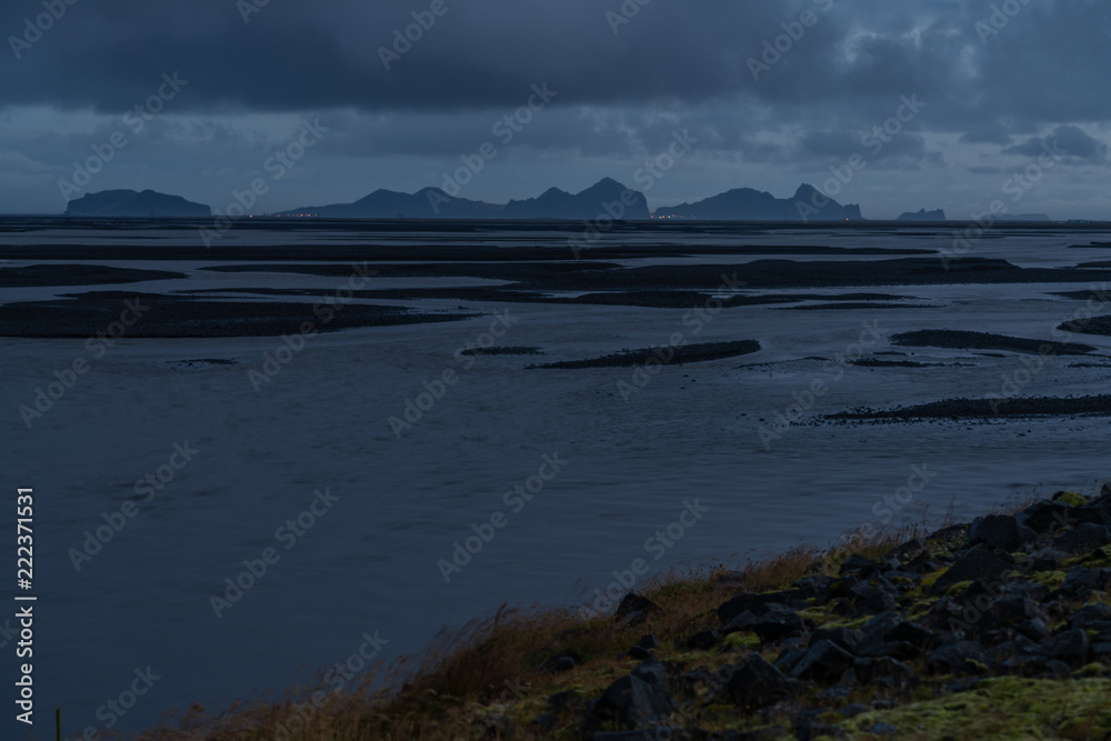 South coast of iceland, nature and landscapes