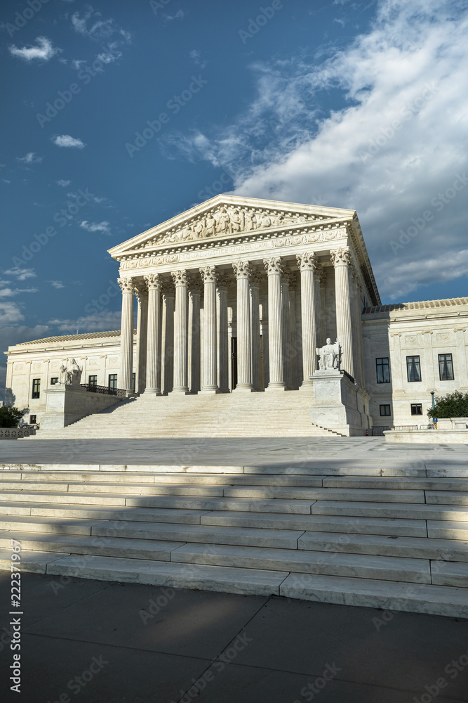 Americas highest court of law the Supreme Court in Washington DC United States