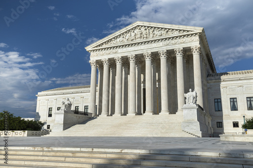 Americas highest court of law the Supreme Court in Washington DC United States photo