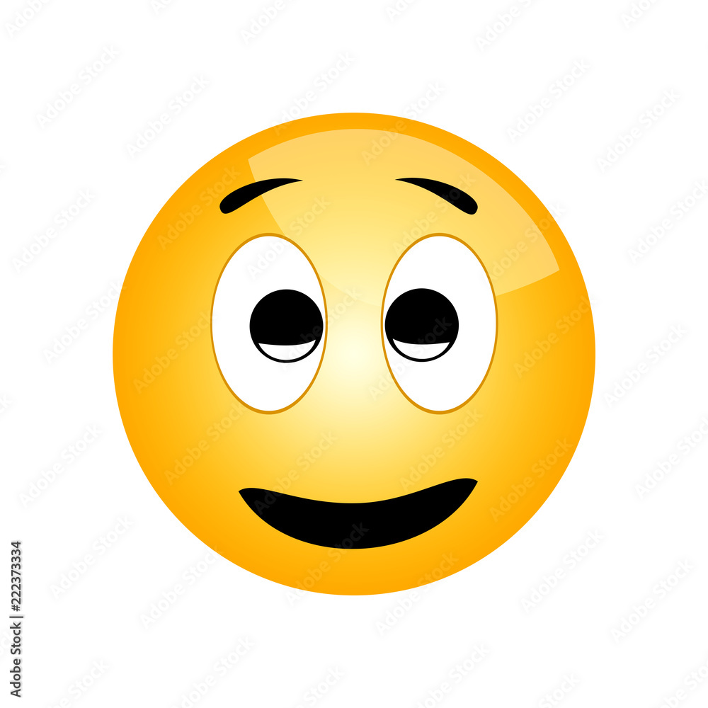 Smile icon. Emotion smile. Vector Illustration Smile icon. Emotion smile. Vector Illustration