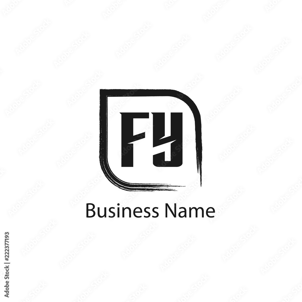 Initial Letter FY Logo Template Design Initial Letter FY Logo Template Design