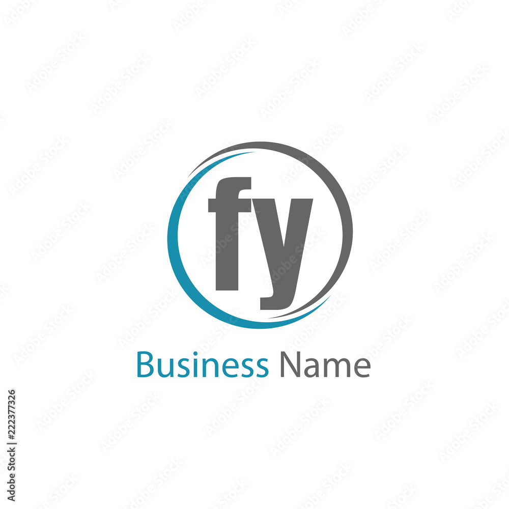 Initial Letter FY Logo Template Design Initial Letter FY Logo Template Design