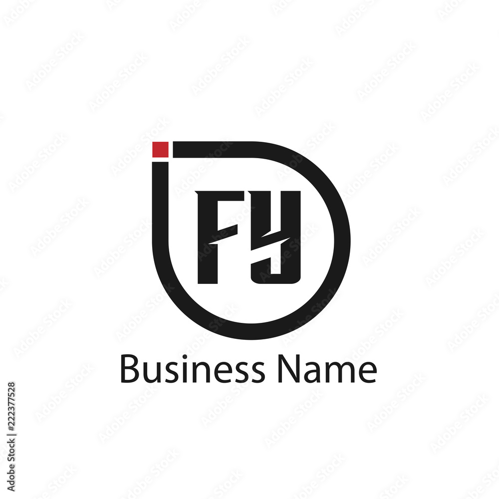 Initial Letter FY Logo Template Design Initial Letter FY Logo Template Design