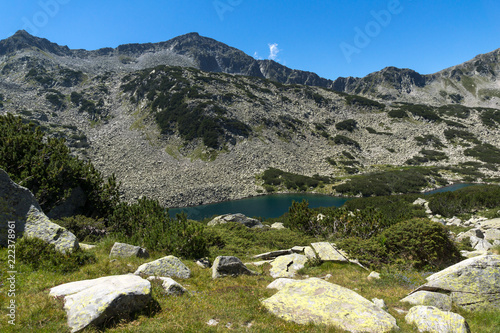 Amazing Landscape of Dalgoto (The Long ) lake, Pirin Mountain, Bulgaria
