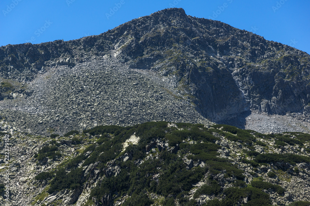 Obraz premium Landscape with Banderishki Chukar Peak, Pirin Mountain, Bulgaria