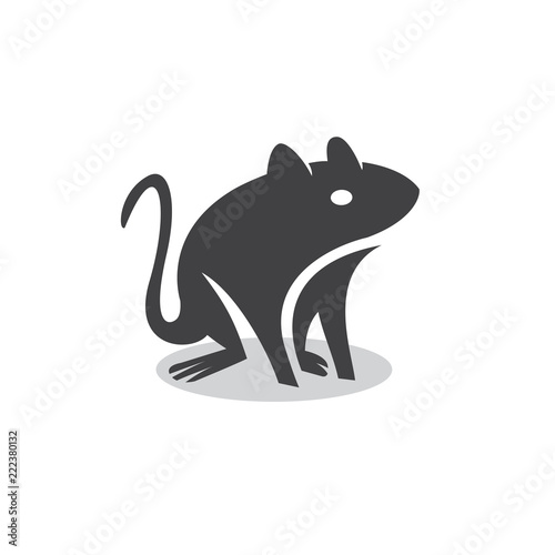 Rat black Logo