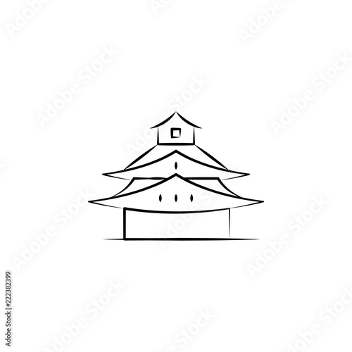 china icon. Element of anti aging icon for mobile concept and web apps. Doodle style china icon can be used for web and mobile