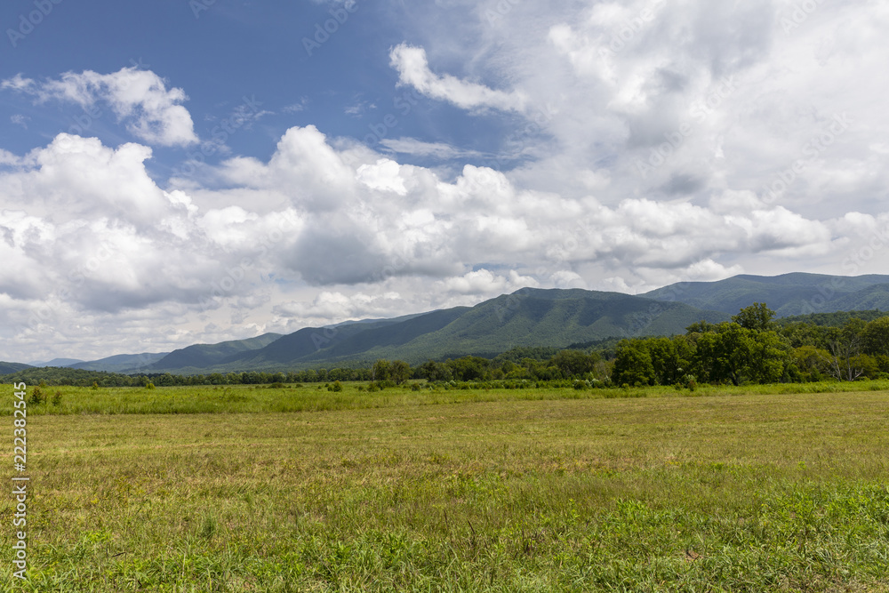 Smoky Mountains Valley Landscape Smoky Mountains Valley Landscape