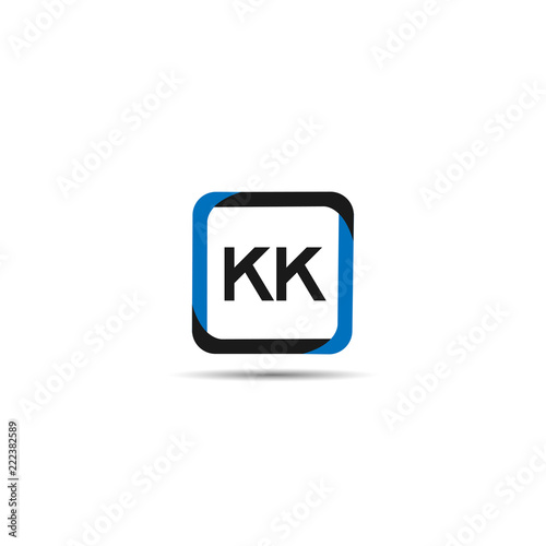Free Download Initial Letter KK Logo Template Design - GFXLoad