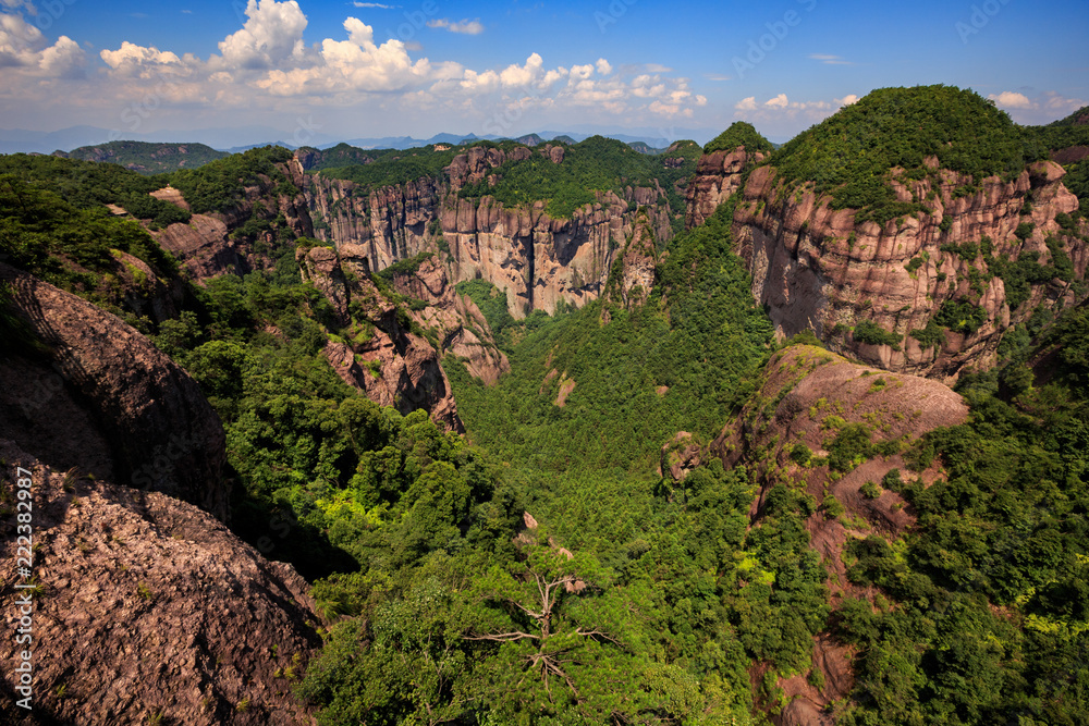 Shenxianju Scenic Area - Xianju County, Taizhou, Zhejiang Province China. Known as the 