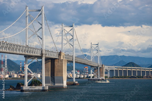 Fototapeta Wielki Most Seto (most wiszący), Shikoku, Japonia