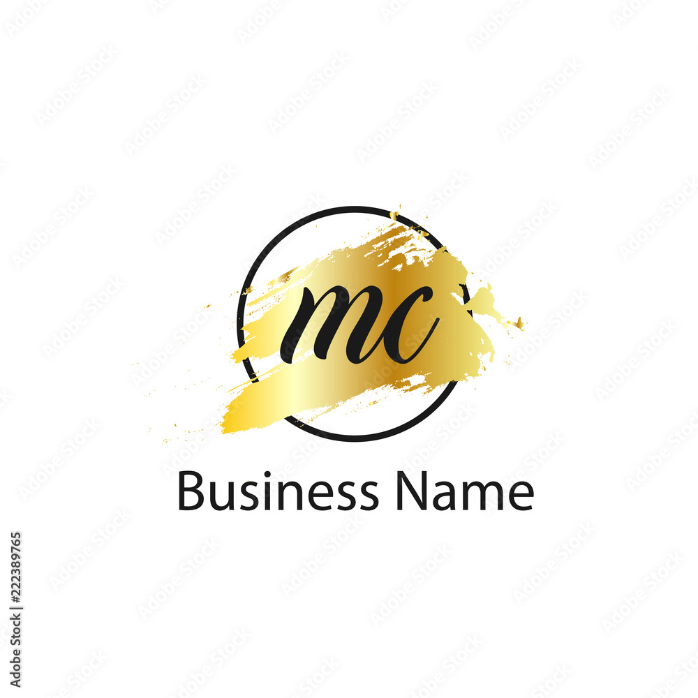 Initial Letter MC Logo Template Design Initial Letter MC Logo Template Design