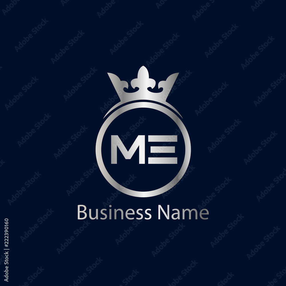 Initial Letter ME Logo Template Design Initial Letter ME Logo Template Design