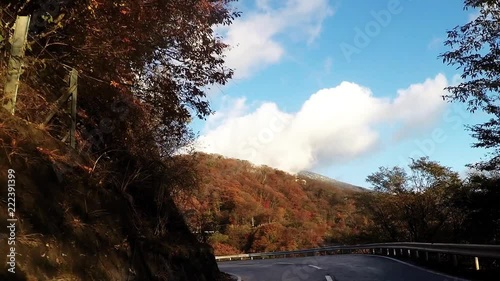 日本の道路。日光いろは坂、車載映像
