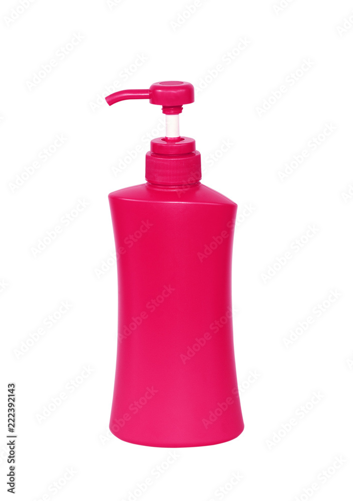 Plastic Bottle pump Of Gel, Liquid Soap, Lotion, Cream, Shampoo on white background Plastic Bottle pump Of Gel, Liquid Soap, Lotion, Cream, Shampoo on white background