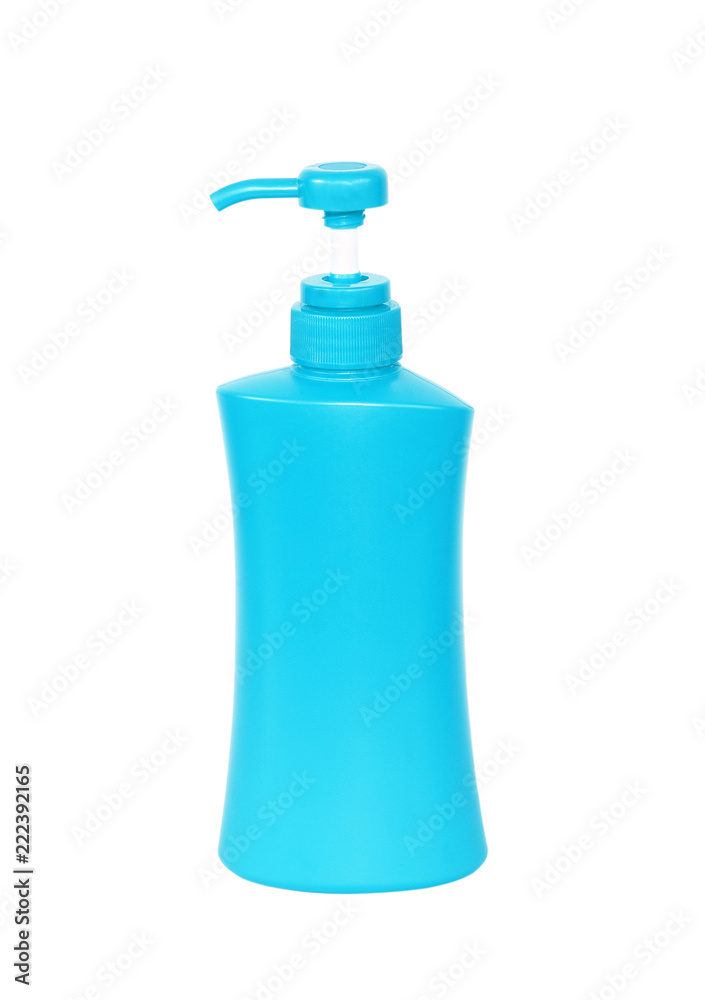 Plastic Bottle pump Of Gel, Liquid Soap, Lotion, Cream, Shampoo on white background Plastic Bottle pump Of Gel, Liquid Soap, Lotion, Cream, Shampoo on white background