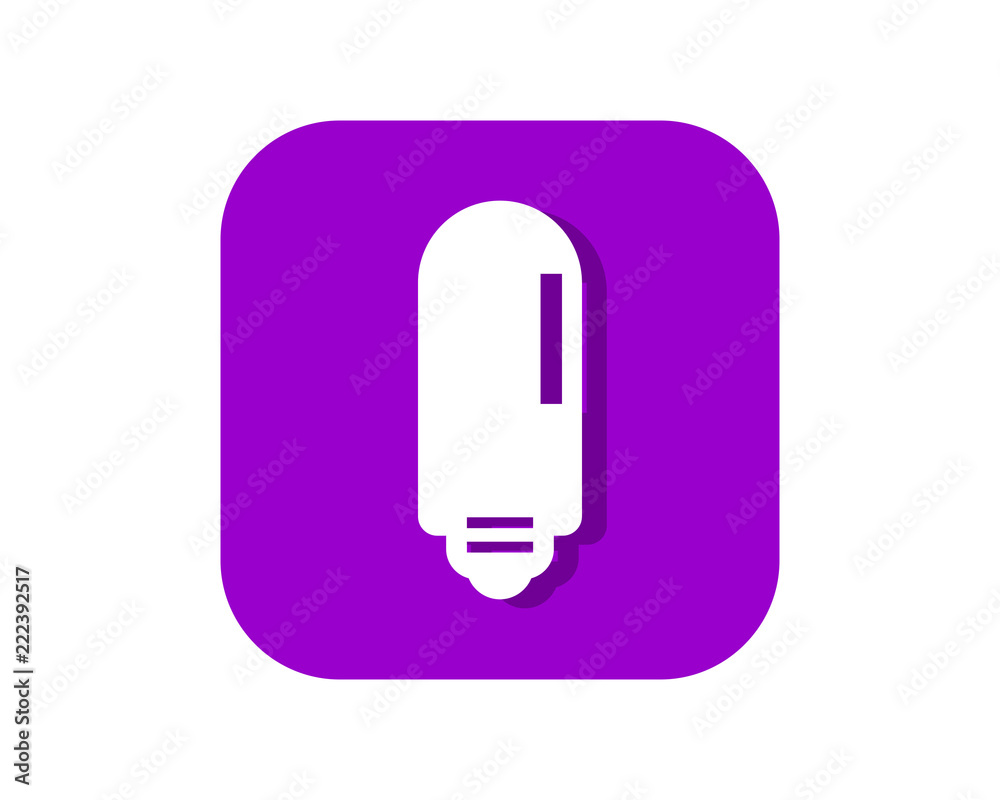 lamp light bulb shining image logo icon vector lamp light bulb shining image logo icon vector