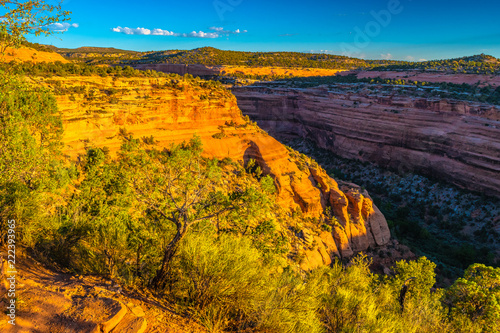 Beautiful Sunrise Hike at the Colorado National Monument in Grand Junction, Colorado © Jeremy Janus